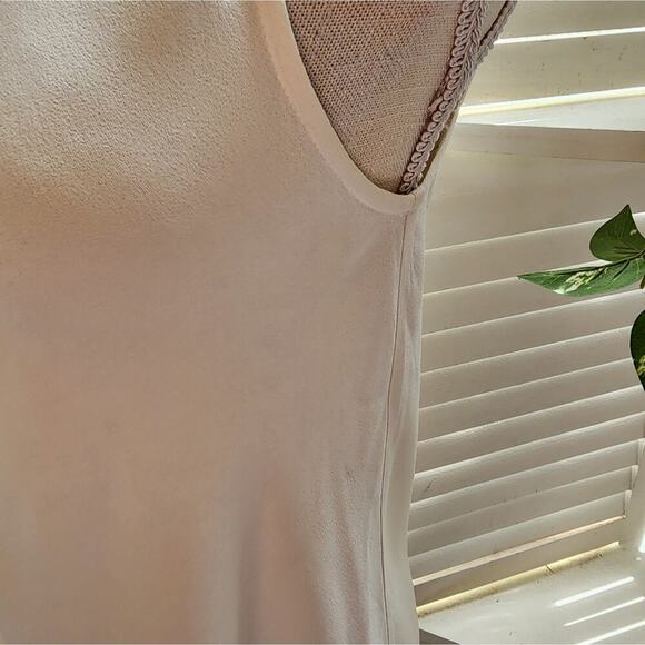 PROENZA SCHOULER CREAM SLEEVELESS BLOUSE WITH RIBBON TIE BACK SIZE 4 - Picture 6 of 8